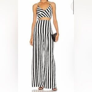 Norma Kamali Striped Elephant Pants